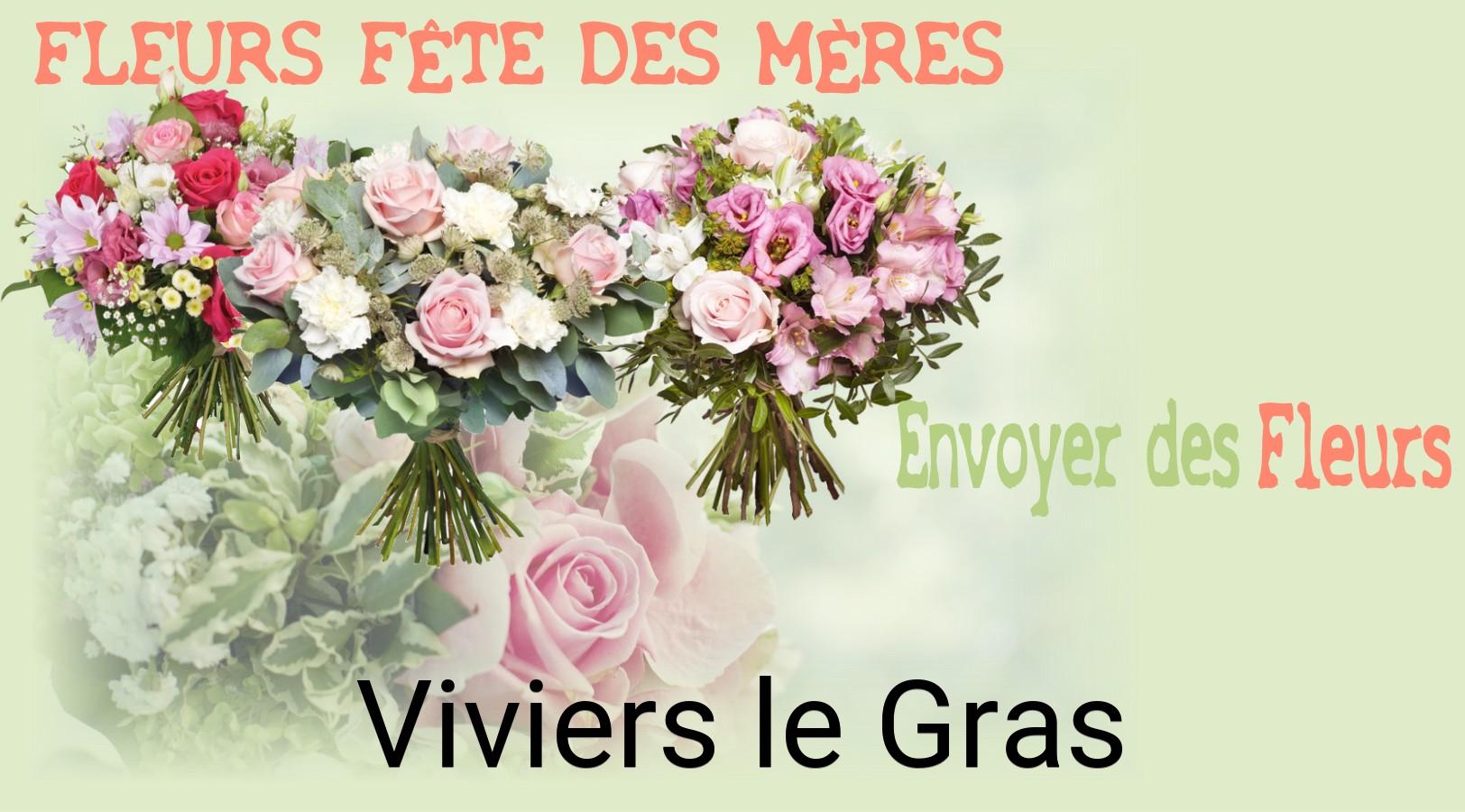Bouquet de Fête des Mères livré à Viviers-le-Gras
